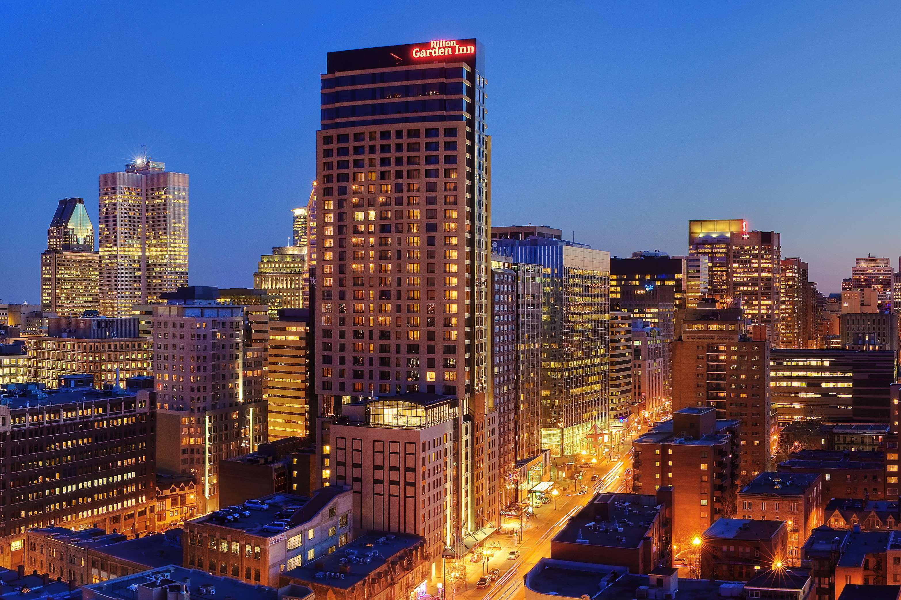 Hilton Garden Inn Montreal Centre-Ville Exteriér fotografie