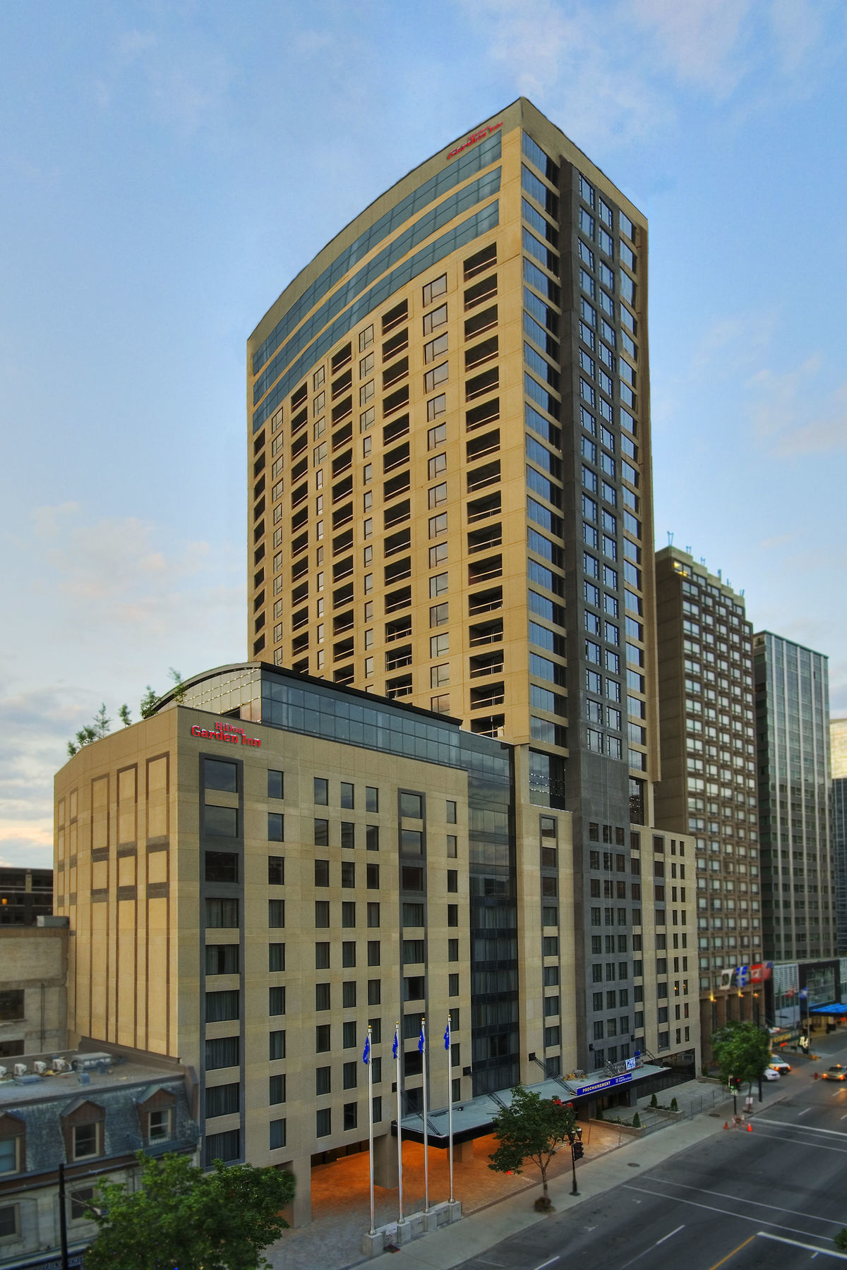 Hilton Garden Inn Montreal Centre-Ville Exteriér fotografie